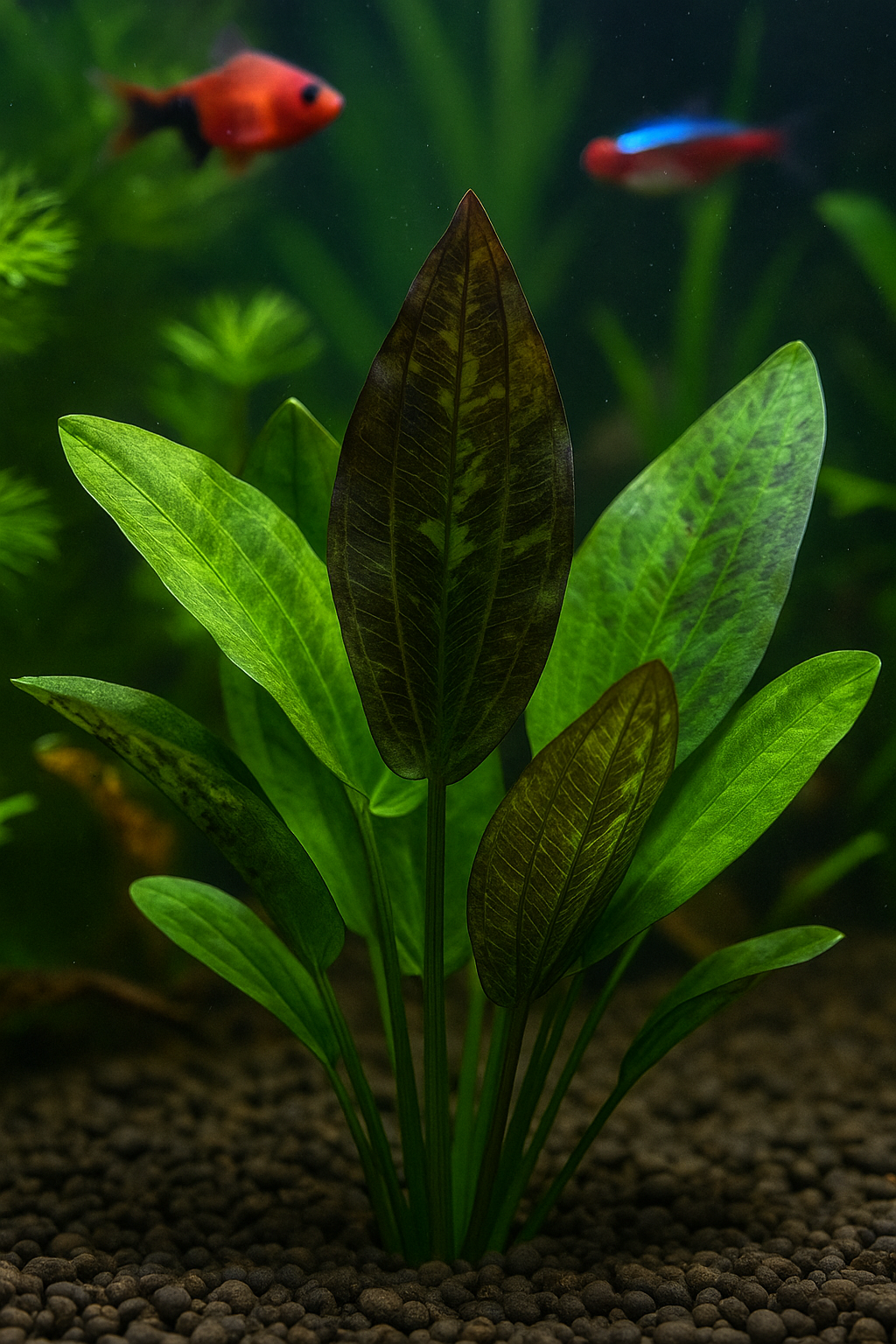 Эхинодорус Мраморный шоколад